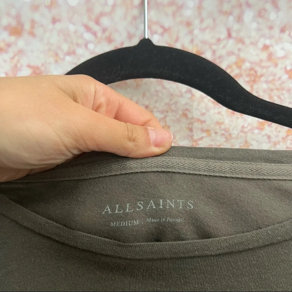 🦄SOLD🦄 AllSaints Pavant Crew Short Sleeve T-Shirt - Picture 4 of 9